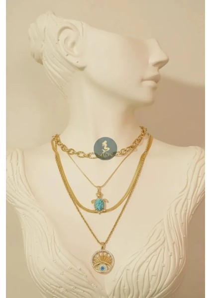 Çelik Çoklu Kolye fiyatları