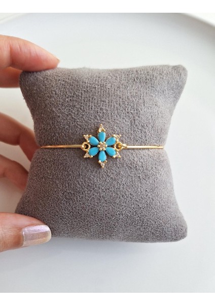 Mavi Çiçek Bileklik indirimleri