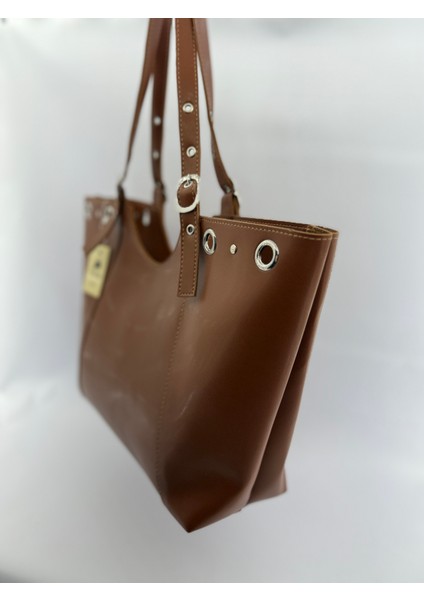 Kadın Halka ve Kemer Toka Detaylı Suni Deri El ve Omuz Çantası fırsatları