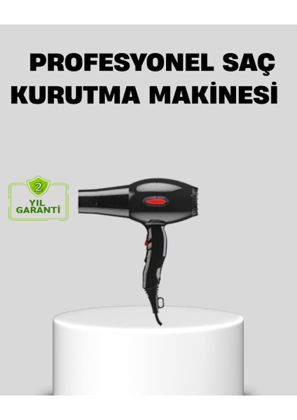 Nrzsnt 2200 Watt Profesyonel Saç Kurutma Makinesi Ac Motorlu Yüksek Performanslı