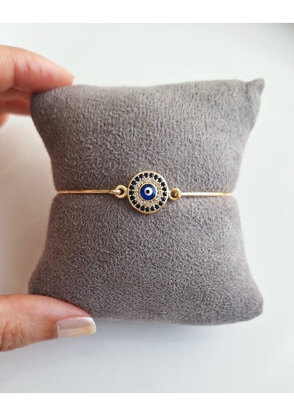 Zirkon Taşlı Nazar Boncuklu Bileklik fiyatları