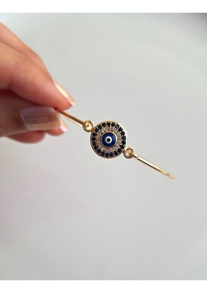 Zirkon Taşlı Nazar Boncuklu Bileklik fırsatları
