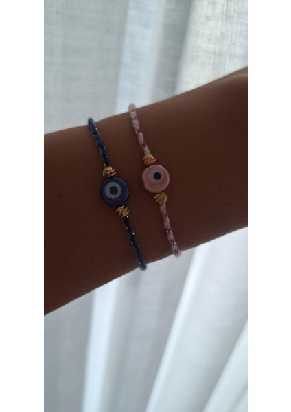 Hediyelik Nazar Boncuklu Şık Bileklik indirimleri