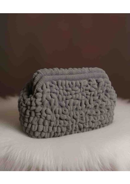 👜 El Örgüsü Örgü Çanta – Özel Dokulu ve Şık Tasarım