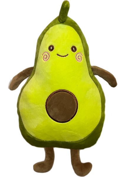 Avokado Peluş Oyuncak – Yumuşacık Dolgulu, Sevimli Tasarım, Hediyelik Sürpriz – Dekoratif & Sarılmalık Peluş