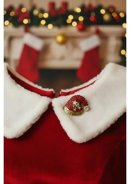 Yılbaşı Temalı Broş