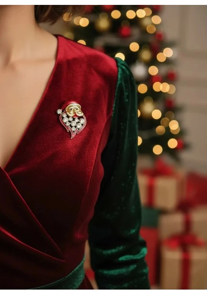 Yılbaşı Temalı Broş