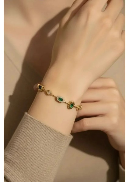 Vıp Renkli Taş Bileklik