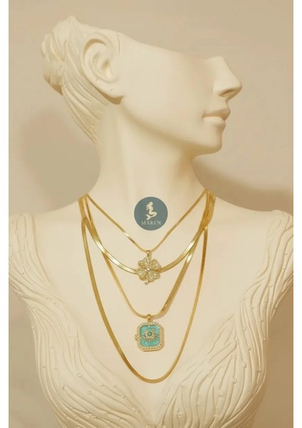 Çelik Çoklu Kolye fiyatları