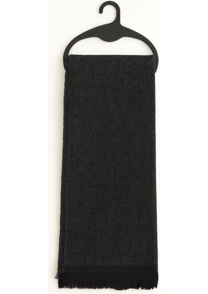 Erkek Kışlık Akrilik Yumuşak Dokulu Şal / Atkı – 190 cm x 33 cm