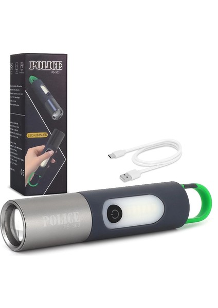 PS-303 Şarjlı El Feneri