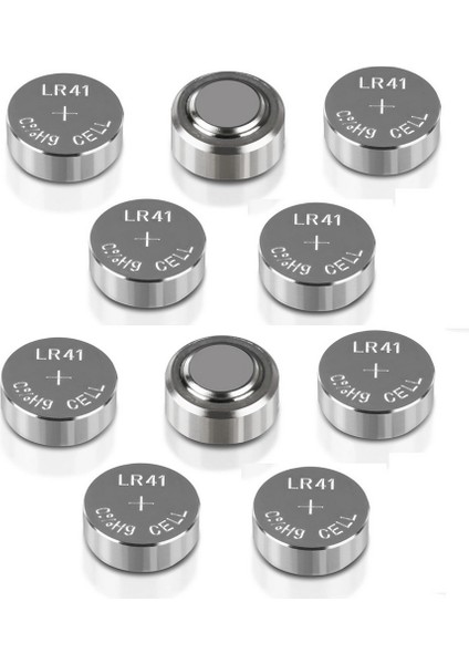 Oxford Ag3 LR41 392 SR41 1.5V Alkalin Saat Pili 10 Adet