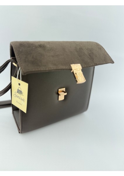 Kadın Vintage Model Süet Detaylı Omuz Çantası fırsatları