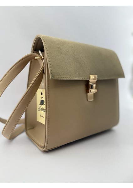 Kadın Vintage Model Süet Detaylı Omuz Çantası fırsatları