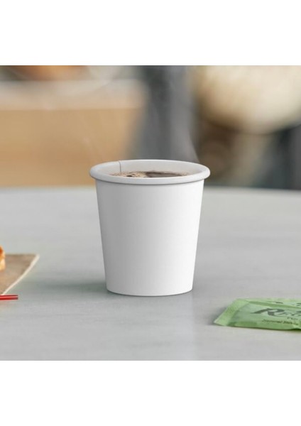 7 Oz Karton Bardak Beyaz 100 Adet Baskısız modelleri