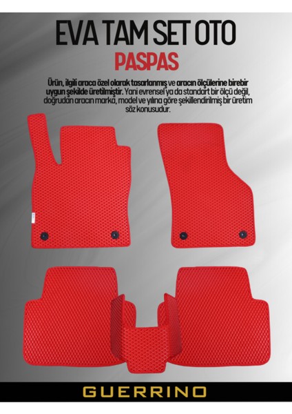 HYUNDAİ-GETZ-(2002-2011) Için Eva Iç Paspas Takımı (Metal Topukluk Hariç)