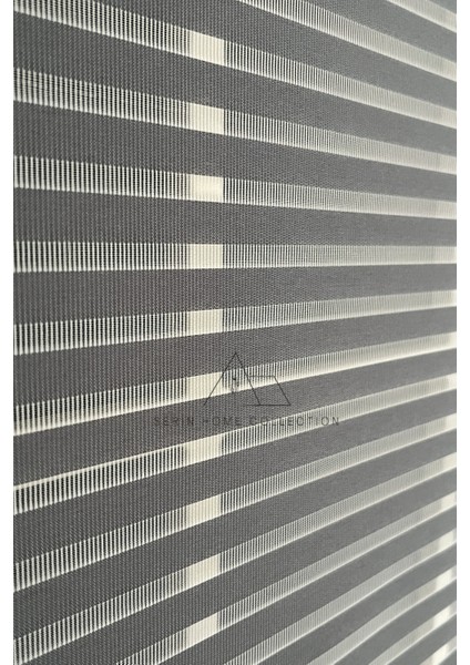 Siyah Jaluzi Görünümlü Tül ve Stor Perde (Dayanıklı Alüminyum Kasa)