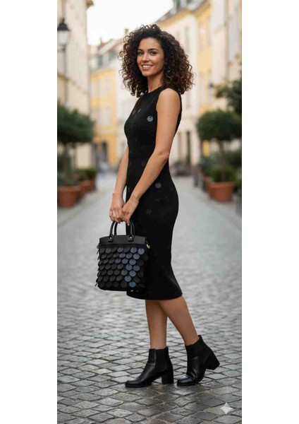 El Işlemesi Pul Detaylı Makrome Çanta fiyatları