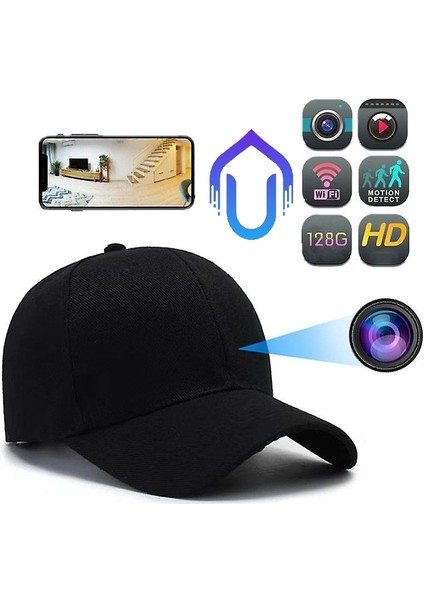 Akıllı Şapka – Wifi Bağlantılı Full Hd Mini Kamera ile Anlık Görüntü Aktarımı fiyatları