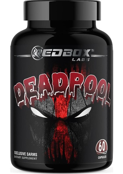 Redbox Labs Deadpool V2 MK677 Ibutamoren + Anabolic Booster Mix 60 Caps