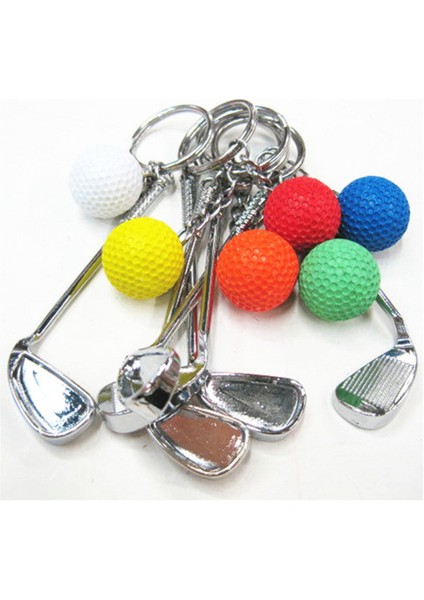 2 Adet Golf Anahtarlık Golf Severlere Özel + 2 Adet 3 Kademeli Kapı Stoperi - 2li Set W4K1A4 modelleri