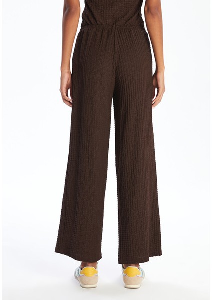 Yeni Sezon Beli Lastikli Dokulu Kadın Pantolon fırsatları