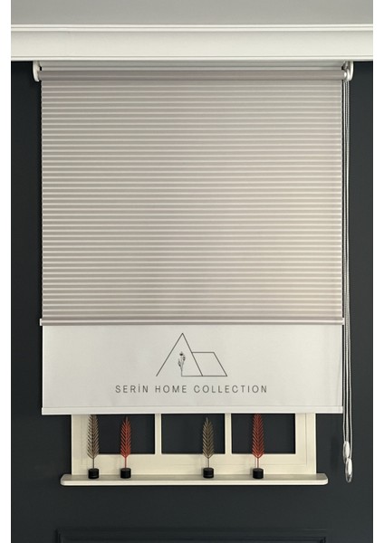 Gri Jaluzi Görünümlü Tül ve Stor Perde (Dayanıklı Alüminyum Kasa) fırsatları