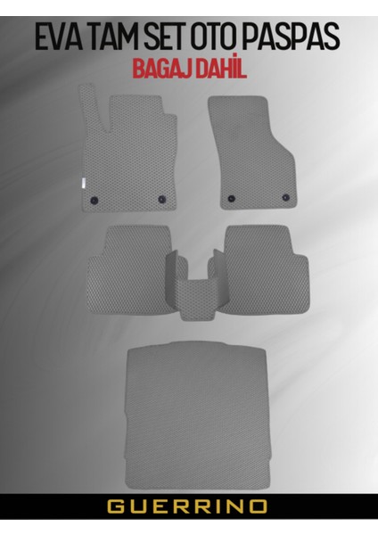 SEAT-LEON-HYBRİD-(2020-2025) Için Eva Ful Paspas Takımı (Metal Topukluk Hariç)