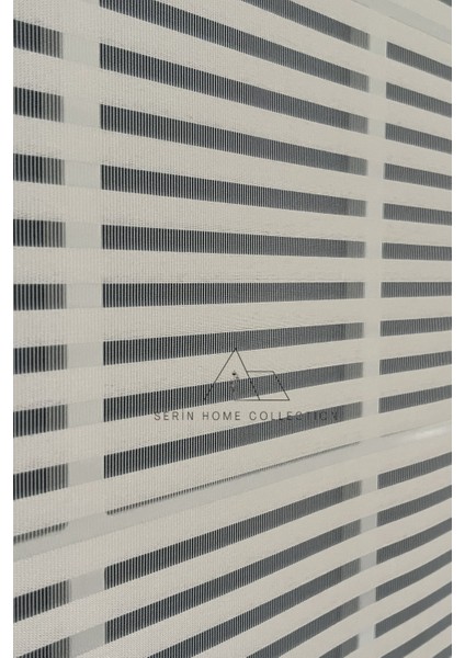 Bej Jaluzi Görünümlü Tül ve Stor Perde (Dayanıklı Alüminyum Kasa) indirimleri