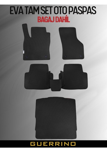 SEAT-IBİZA-(2017-2025) Için Eva Ful Paspas Takımı (Metal Topukluk Hariç)