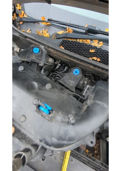 5 Adet Citroen Berlingo Hava Kutusu Montaj Plastiği - 6891191