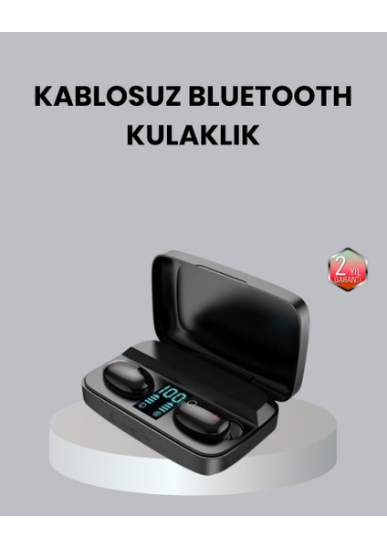 Nrzsnt Tws A10S Bluetooth 5.0 Kulaklık Powerbank Şarj Kutulu Mini Tasarım
