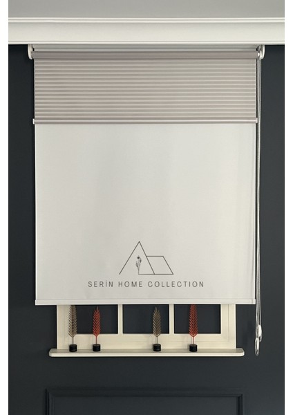 Gri Jaluzi Görünümlü Tül ve Stor Perde (Dayanıklı Alüminyum Kasa) indirimleri