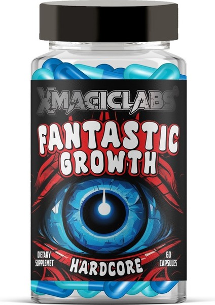 Xmagıclabs Fantastıc Growth MK677 Ibutamoren - YK11 Myostatin - Laxogenin - Alpha Gpc 60 Caps