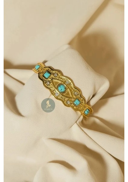 Çelik Mavi Taş Kelepçe fiyatları