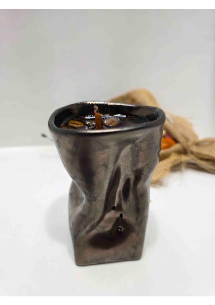 Dekoratif Seramik Jel Mum