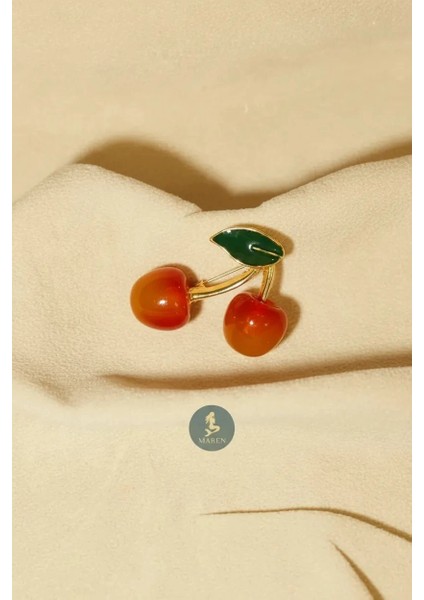 Kiraz Figürlü Broş fiyatları