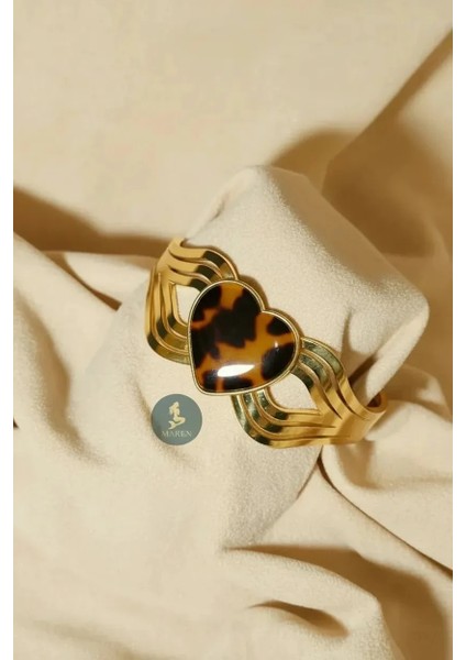 Çelik Leopar Kalp Kelepçe fiyatları