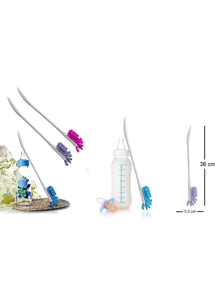 10 Adet Kavanoz Görünümlü Kilitli Poşeti Çıtçıtlı + Biberon ve Şişe Temizleme Fırçası - 2li Set U1W8 indirimleri