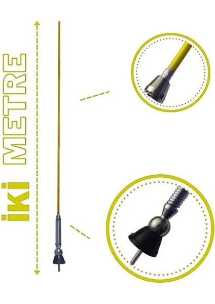 Yaylı Trabzon Sarı Magnum Anten 2 Metre fiyatları