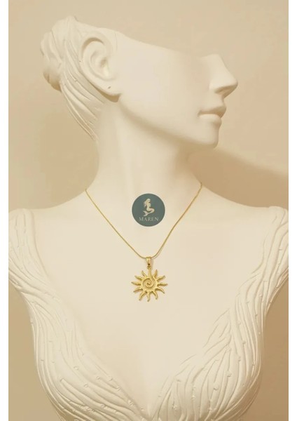 Çelik Güneş Kolye fiyatları