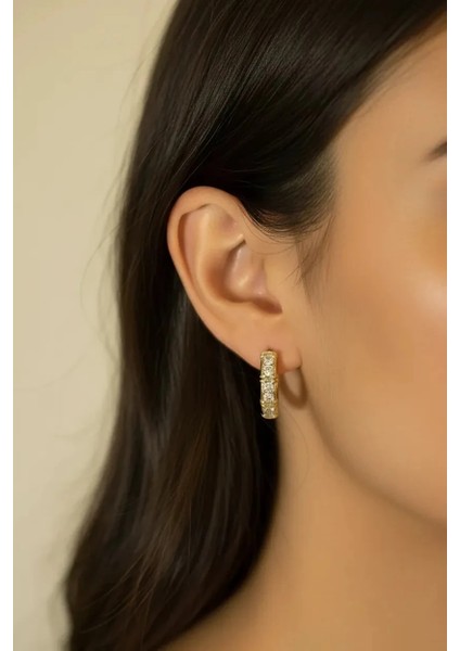 Çelik X Küpe Çift Renk