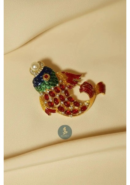 Balık Figürlü Broş fiyatları