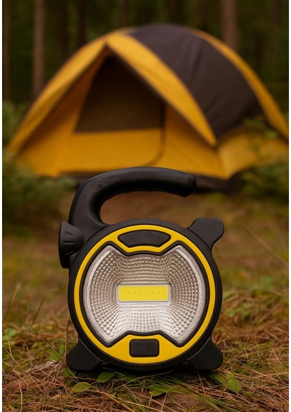 Kamp Dağcılık Deprem Çantalık 2 Fonksiyonlu El Feneri Minimal Tasarım Pilli Model 3 Adet Pil Dahil