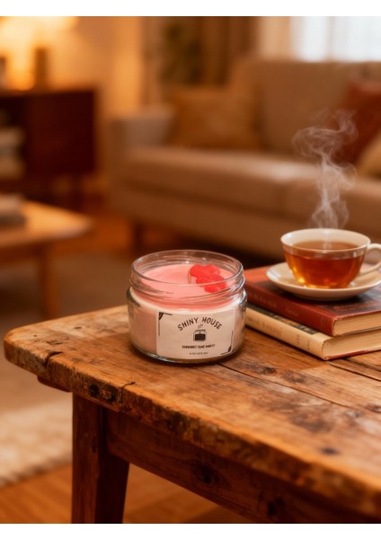 El Yapımı Aromaterapi Cam Kavanoz Mum – Dekoratif, Kokulu, Doğal Soya Wax fiyatları