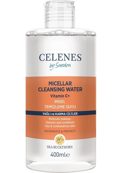 Sea Buckthorn Misel Temizleme Suyu Yağlı ve Karma Ciltler 400 ml
