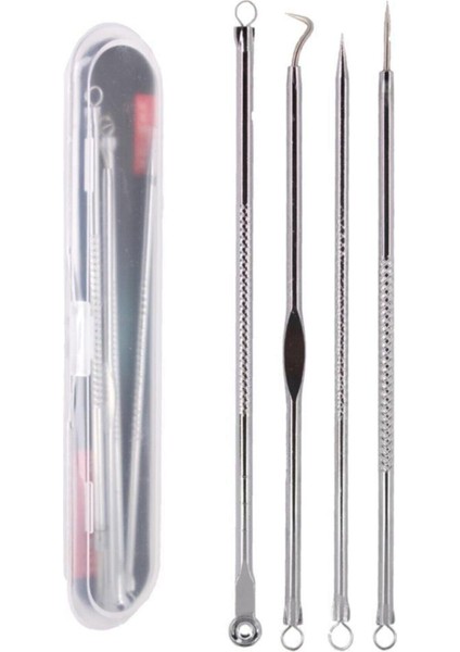 Spiral Kulak Temizleme Seti + Siyah Nokta Temizleyici Set - 2li Paslanmaz Çelik Set H0Q7Y6 indirimleri