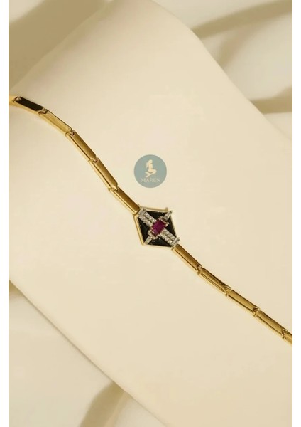 Vıp Bordo Taş Bileklik fiyatları