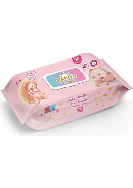 Pafilya Islak Mendil 90'lı 5 Paket