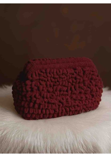 👜 El Örgüsü Örgü Çanta – Özel Dokulu ve Şık Tasarım